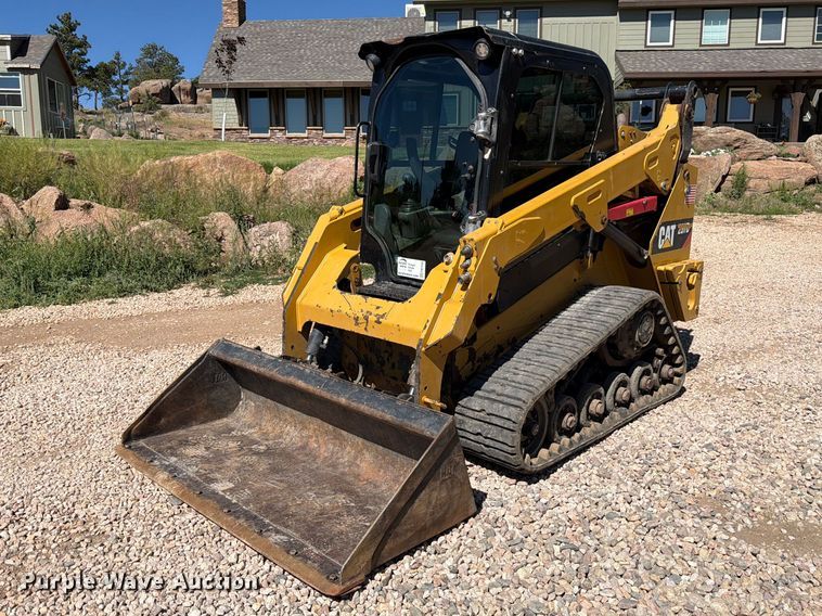 2015 Caterpillar 257D tracked skid steer loader - FM7598