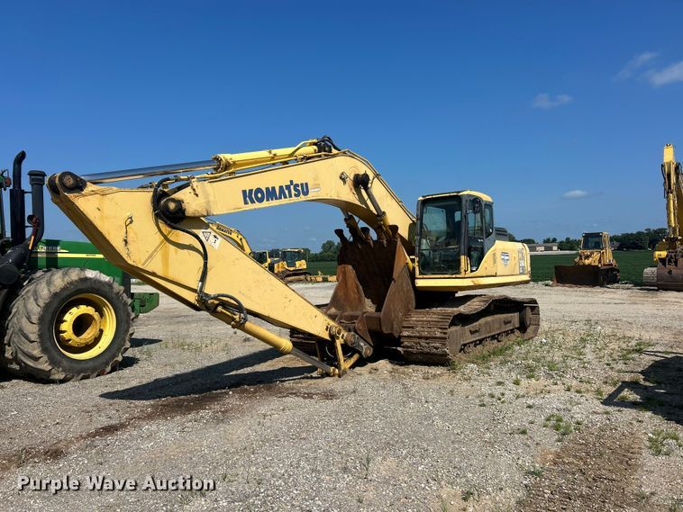 2005 Komatsu PC300LC-7L excavator - FT6080