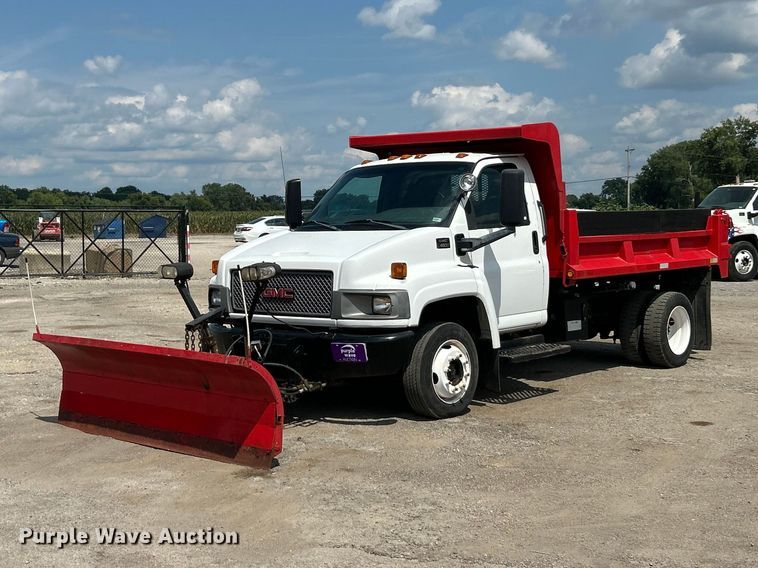 2004 GMC C4500 dump truck - FT6091