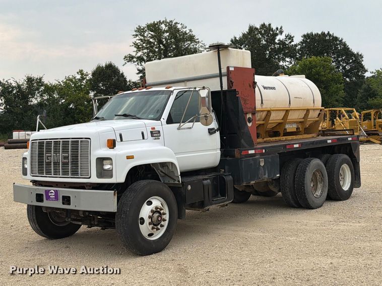 1999 GMC C8500 flatbed truck - FT6117