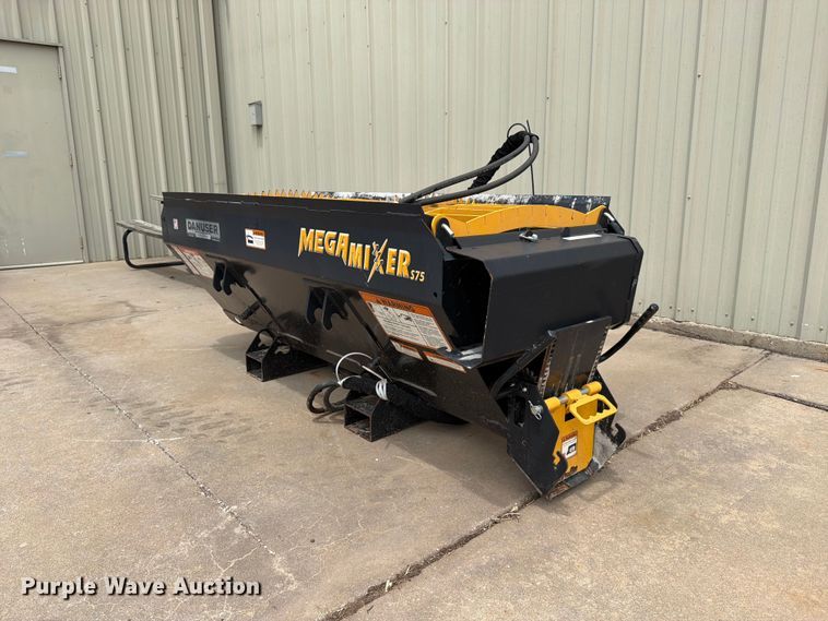 Danuser Mega Mixer S75 skid steer concrete mixer - MZ9766