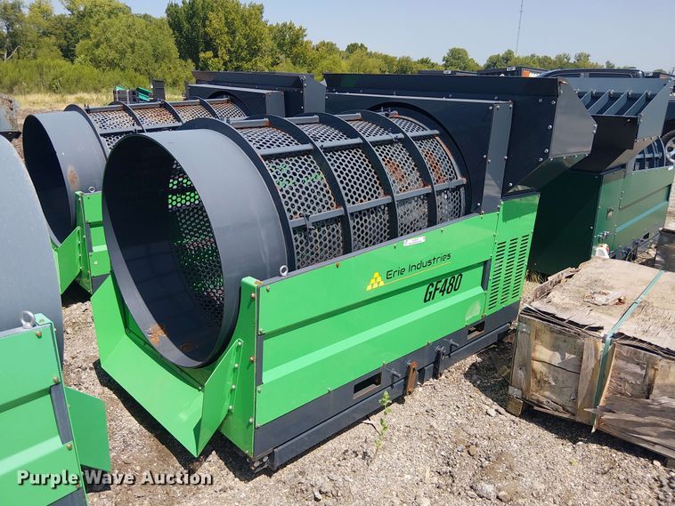 Erie Industries GF480 trommel screen - NC9787