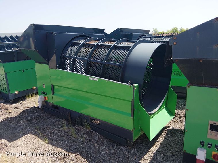 Erie Industries GF480 trommel screen - NC9790