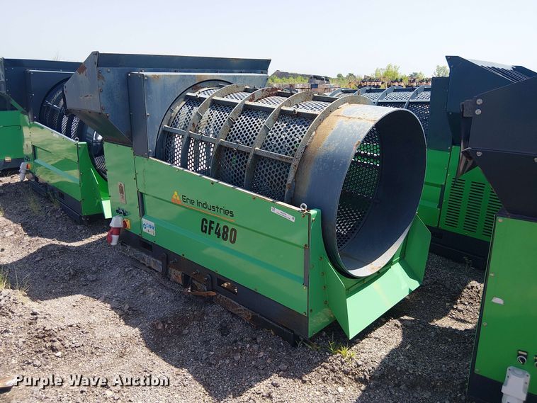 Erie Industries GF480 trommel screen - NC9791