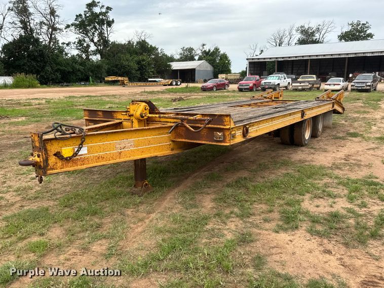 1989 CZ Engineering, Inc. CZ40KT equipment trailer - NJ9199