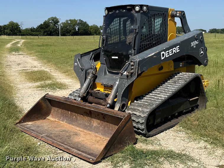 2016 John Deere 333G tracked skid steer loader - NK9248