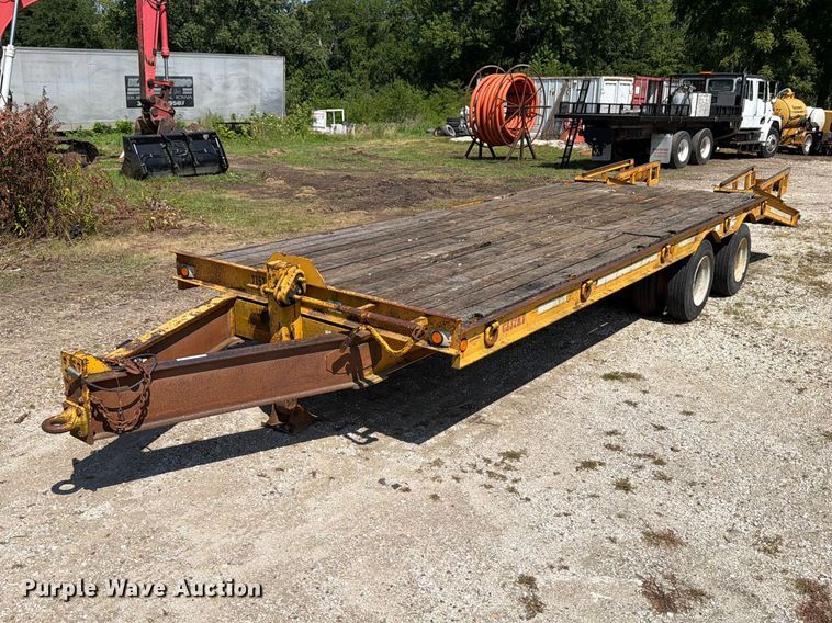 1993 CZ Engineering CZ32KT equipment trailer - OE9616