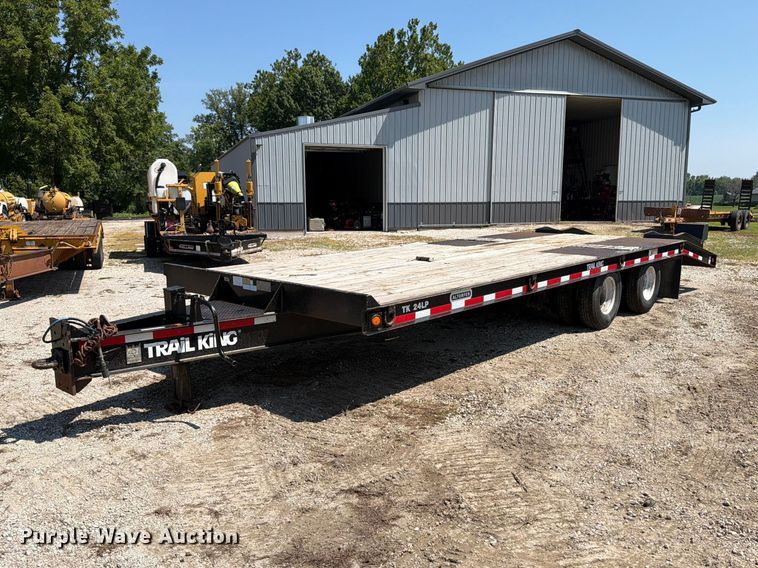 2011 Trail King Industries TK24LP 262 equipment trailer - OE9623