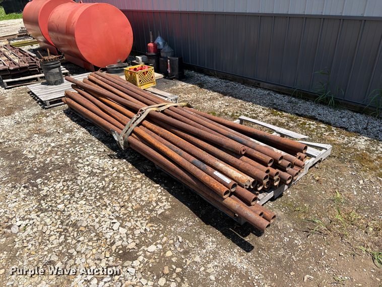 Approximately (40) drill rods - OE9631