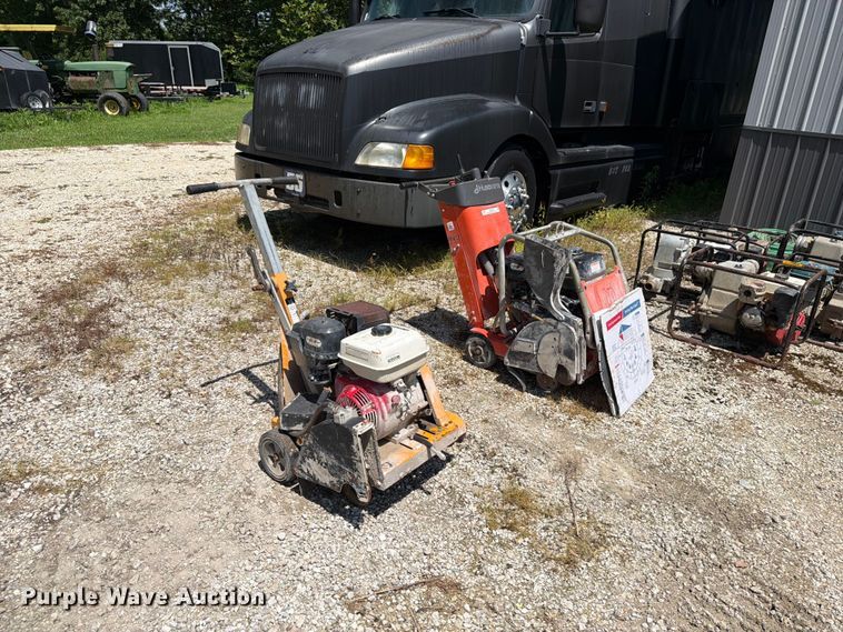 (2) concrete saws - OE9636