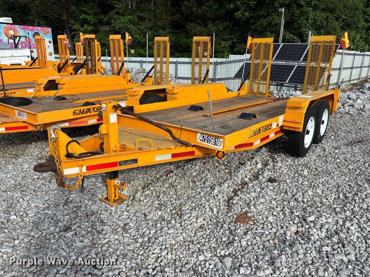2020 Lucon 5T142BW-HDP equipment trailer - YA3084