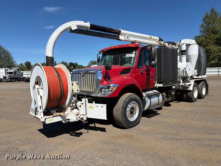 2015 International 7500 sewer jetter truck - YA4023