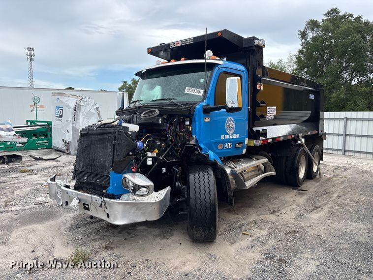 2025 Peterbilt 567 dump truck - YA4132