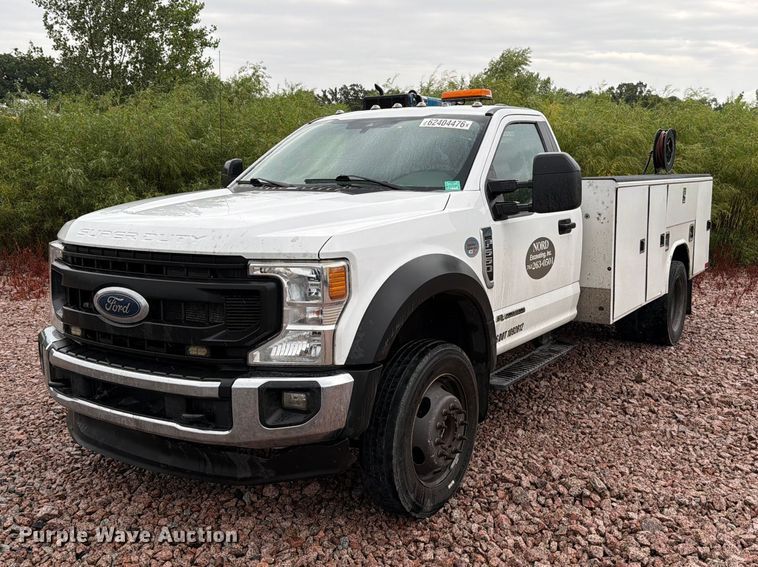 2021 Ford F550 Super Duty utility / service truck - YA4282