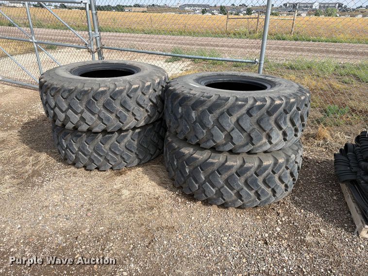 (4) Michelin XTLA 20.5R25 tires - ER1938
