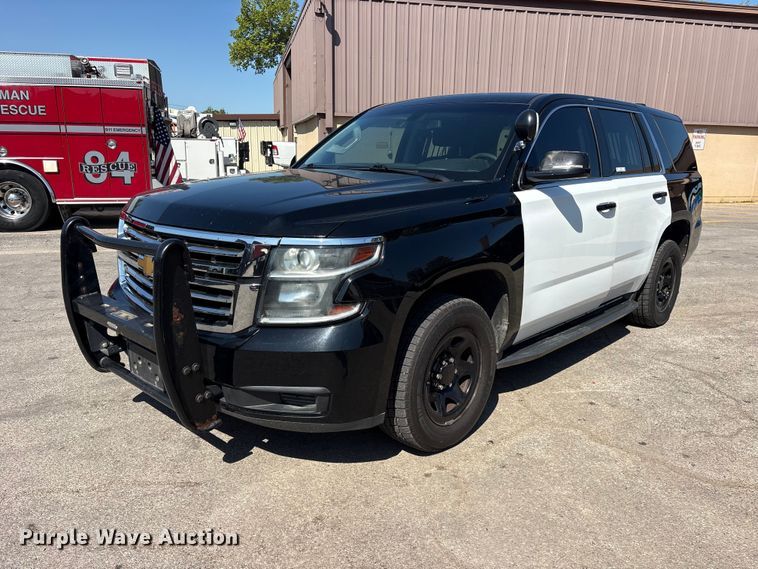 2020 Chevrolet Tahoe Police SUV - ET0382