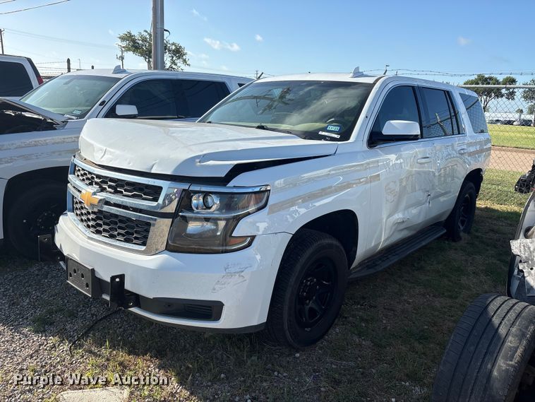 2019 Chevrolet Tahoe Police SUV - EU5651