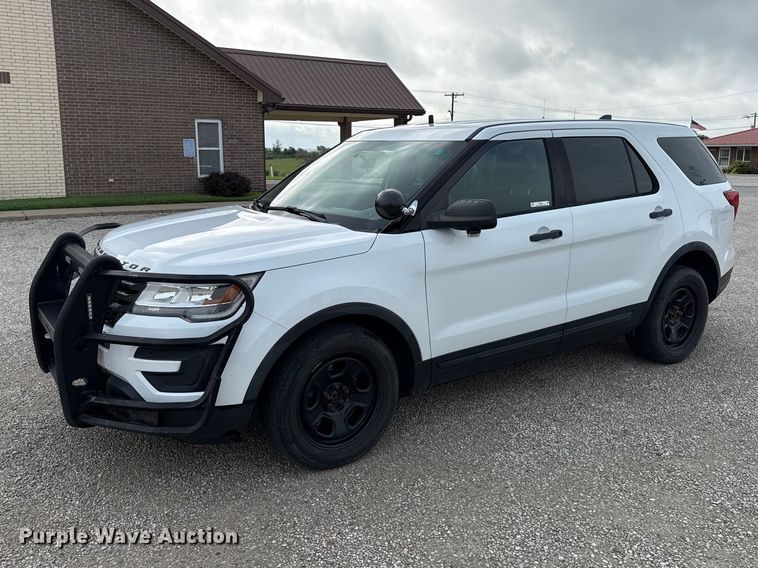 2018 Ford Explorer Police SUV - EV6068