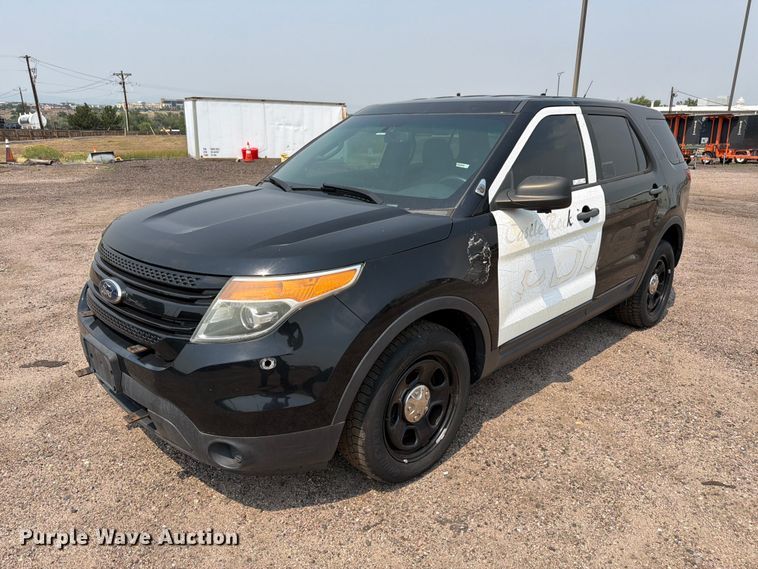 2014 Ford Explorer Police Interceptor SUV - EW2177