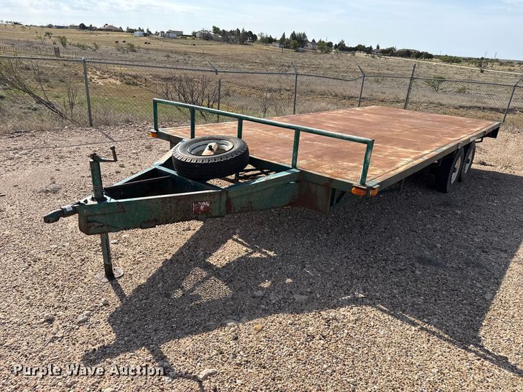 1998 Shop built utility trailer - EW4127