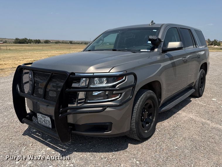2018 Chevrolet Tahoe Police SUV - EW4181