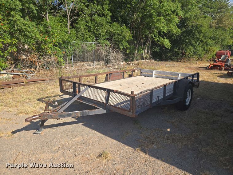 Shop Built utility trailer - EW8598