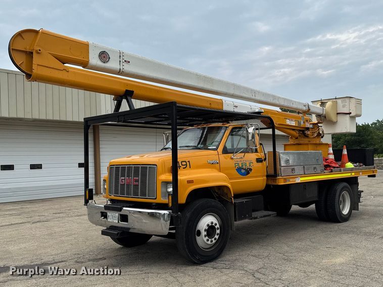 1990 GMC Topkick bucket truck - FB5841