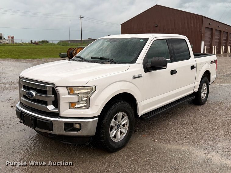2016 Ford F150 Crew Cab pickup truck - FB5927
