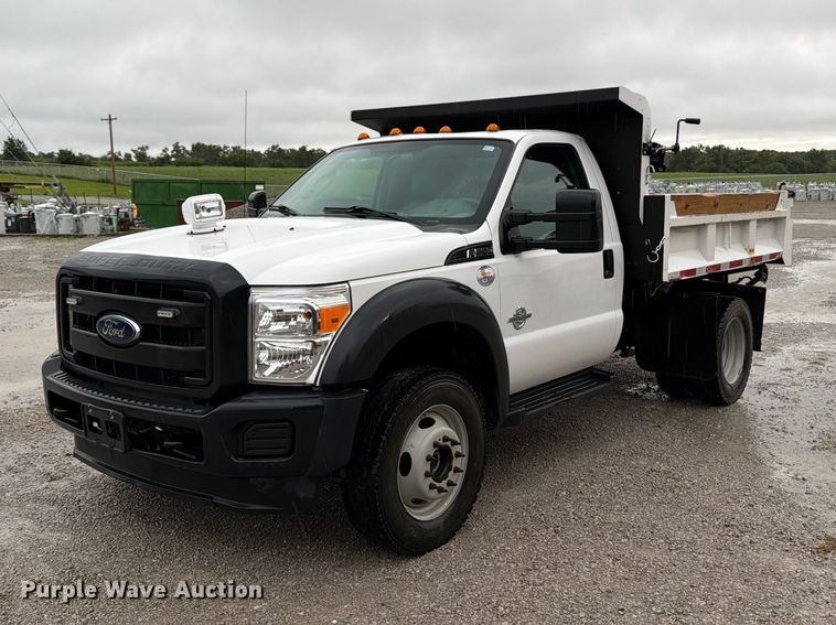 2016 Ford F550 Super Duty dump truck - FB5929