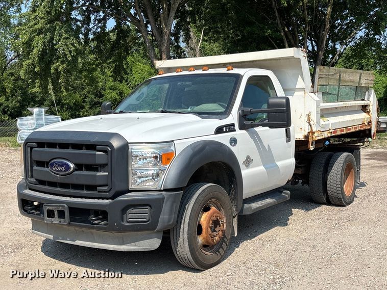 2012 Ford F450 Super Duty dump truck - FC2012