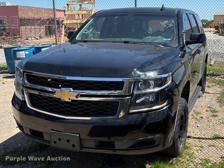2018 Chevrolet Tahoe Police SUV - FG0285