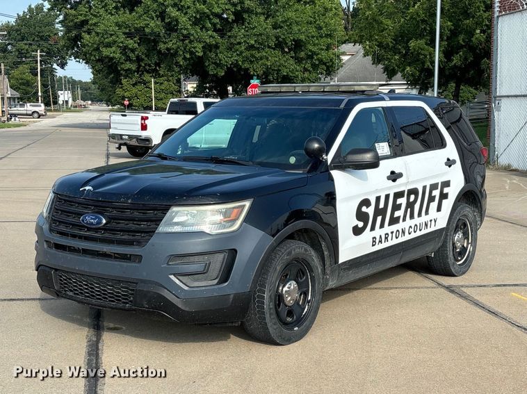 2016 Ford Explorer Police Interceptor SUV - FG0560
