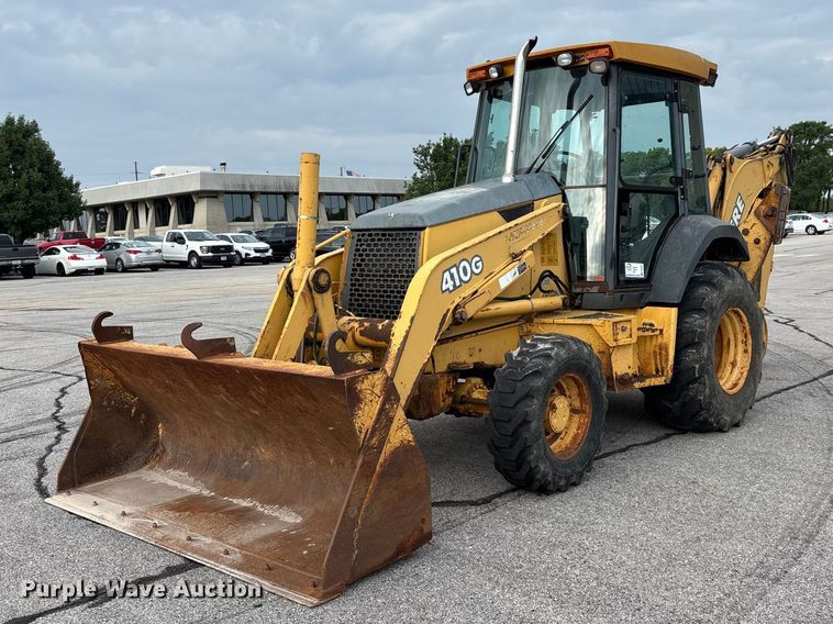 2003 John Deere 410G backhoe - FG0567