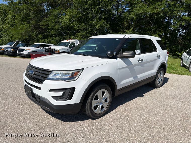 2018 Ford Explorer Police Interceptor SUV - FK3049