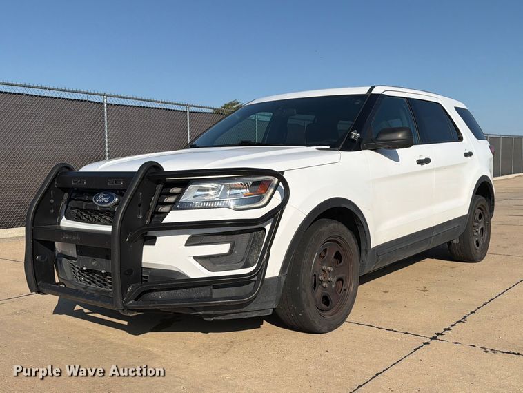 2018 Ford Explorer Police Interceptor SUV - MZ9759