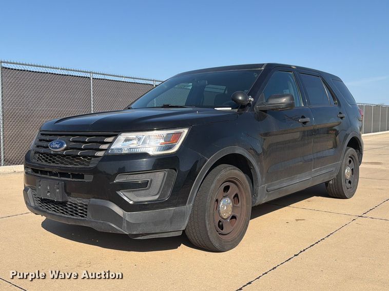 2017 Ford Explorer Police Interceptor SUV - MZ9761