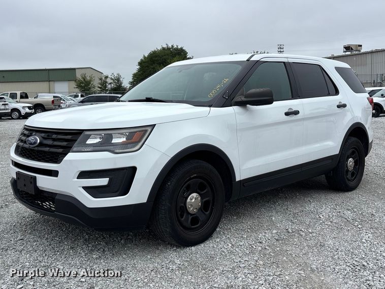 2018 Ford Explorer Police Interceptor SUV - NM9902