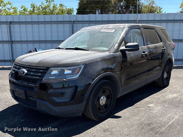 2018 Ford Explorer Police Interceptor SUV - YA4313
