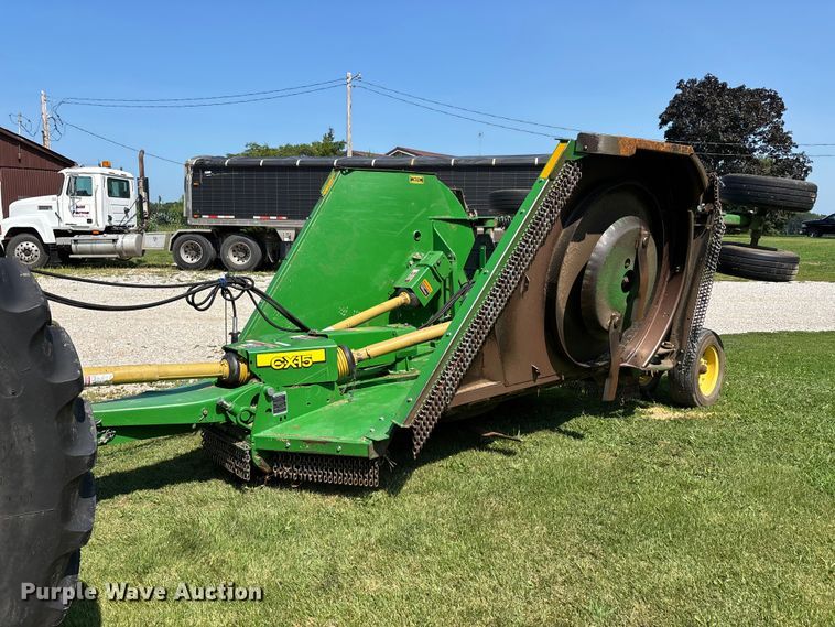 2017 John Deere CX15 batwing rotary mower - ER3213