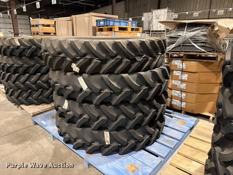 (4) Titan 380/90R46 tires - EU5859