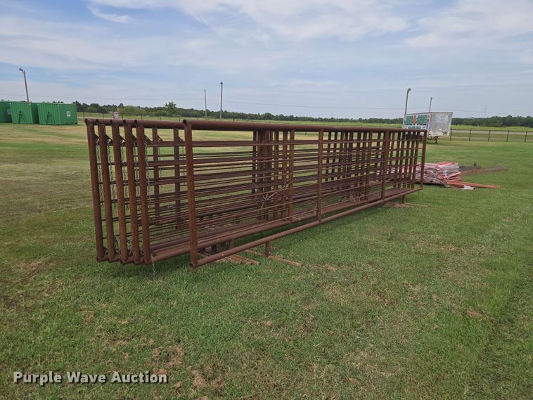 (10) fence panels - EW8590