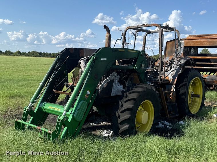 2020 John Deere 6155M MFWD tractor - FC4175