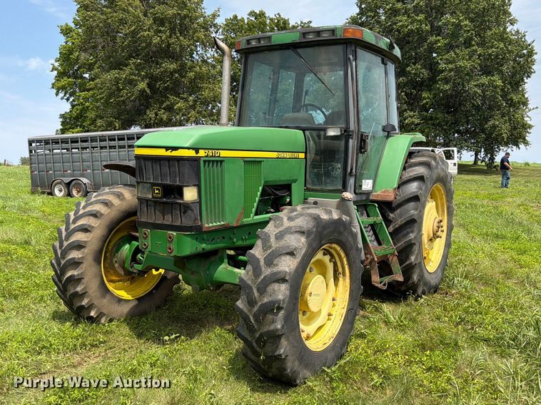 1998 John Deere 7410 MFWD tractor - FK3315