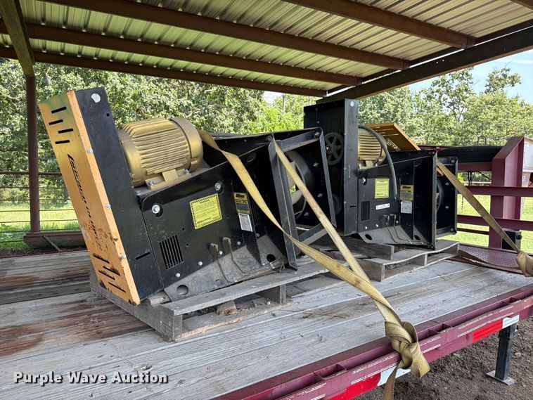 (2) Chicago Blower 182 utility blowers - FU1035
