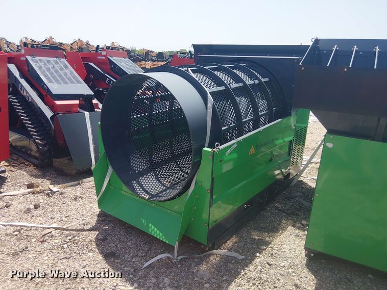 Erie Industries GF480 trommel screen - NC9801