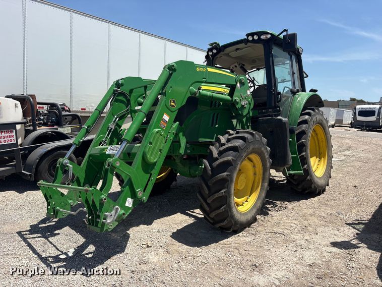 2023 John Deere 6140M MFWD tractor - YA4714