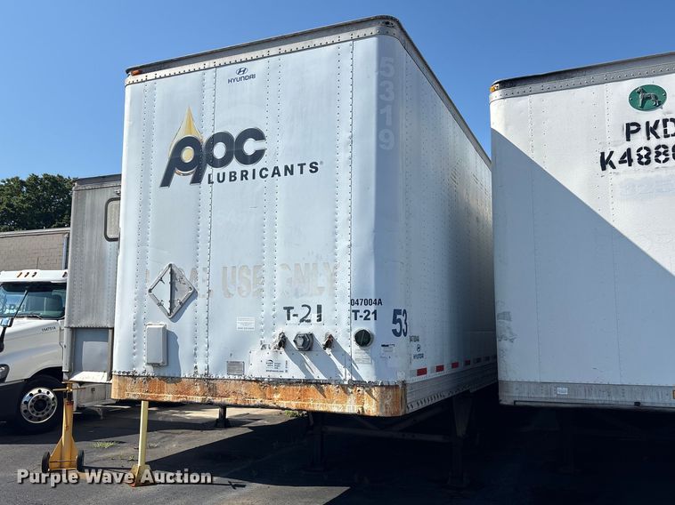 2004 Hyundai V2330152AJS dry van trailer - DT2909