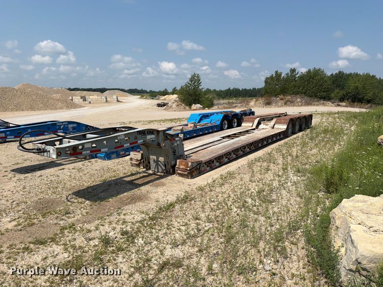 2012 Trail King Industries TK110HDG-533 lowboy equipment trailer - DV2054