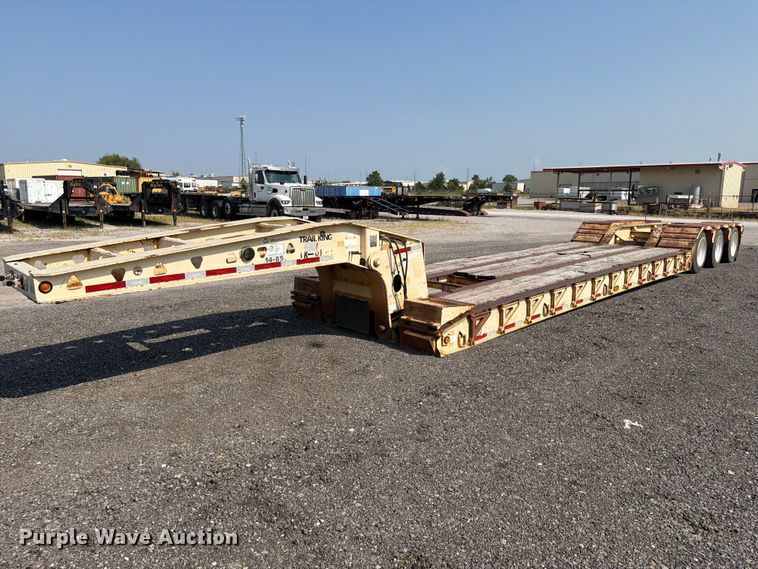 2007 Trail King lowboy equipment trailer - FI0326