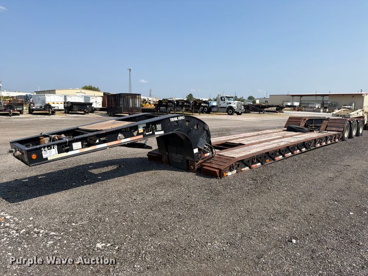 2009 Trail King lowboy equipment trailer - FI0330